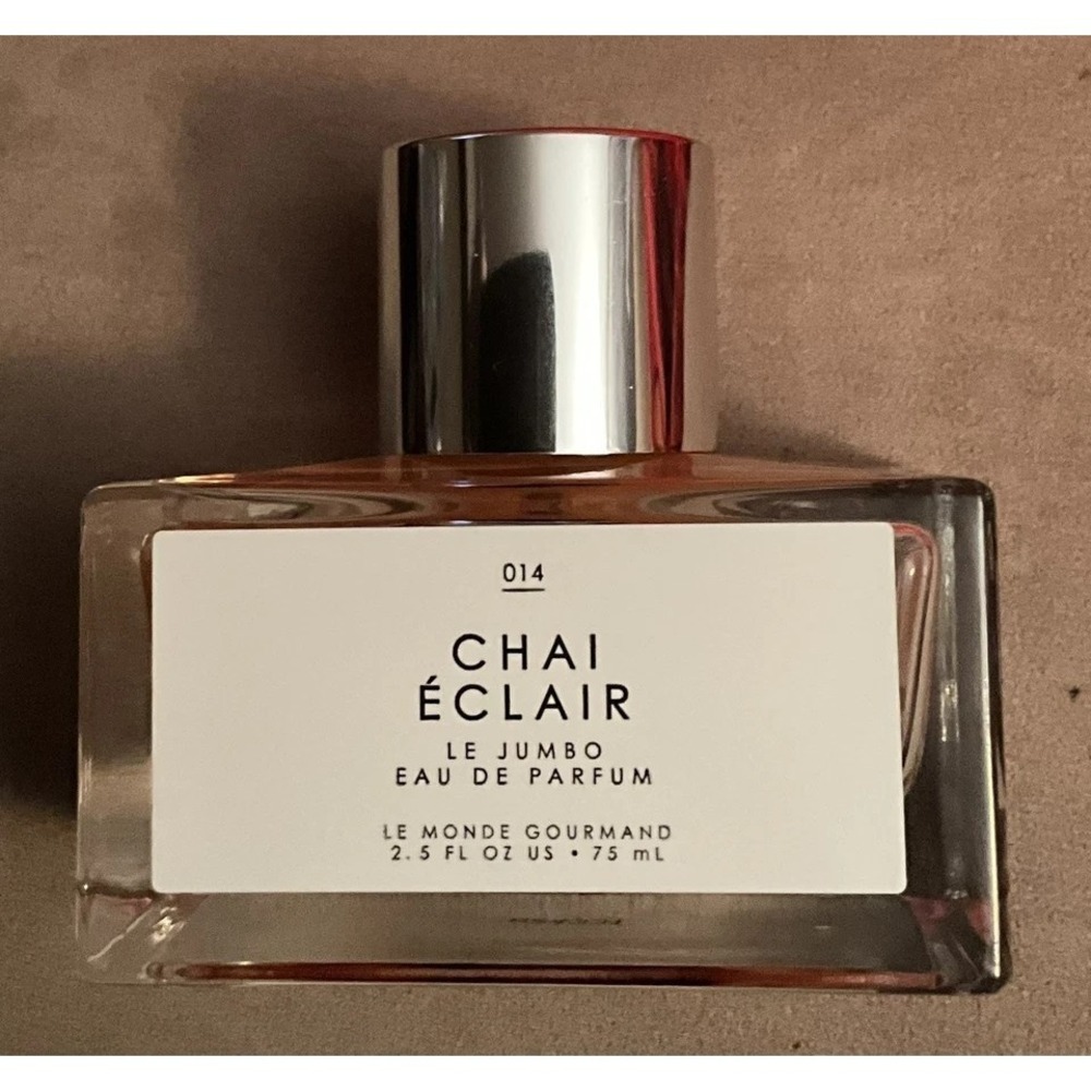 Le Monde Gourmand Chai Eclair Eau De Parfum 2.5 oz /75 ml, Jumbo Size, New